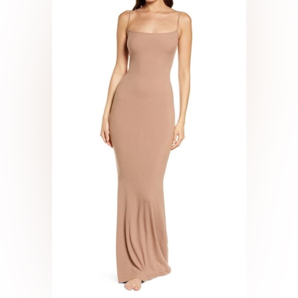 Skims long sienna dress